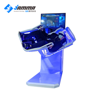 Simulateur de rotation VR 9D 360° en aluminium pour intérieur, machine de jeu de vol en réalité <span class=keywords><strong>virtuelle</strong></span> 720° pour parc d'attractions, vente chaude - Product Image 1