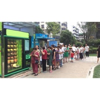 Distributeur automatique intelligent de café distributeur de nourriture chaude/pizza chaude/distributeur automatique de boissons avec le système d'ascenseur