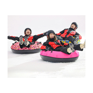 أنبوب تزلج قابل للنفخ للاستخدام الخارجي لشخص واحد، زلاجة ثلجية للبالغين، لعبة قابلة للنفخ ممتعة للأطفال في الهواء الطلق - Product Image 4