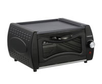 Four à toaster électrique mini 2100W avec minuterie numérique, capacité de 15L, classe d'efficacité énergétique, prêt pour l'extérieur, plaque à pâtisserie incluse
