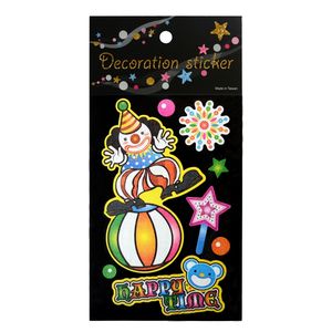 Pegatinas de Pared Decorativas Retro con Estampado de Paisaje Multicolor de 10x15cm, Impermeables, Ecológicas y en Relieve para Regalos Promocionales - Product Image 4