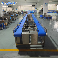 Machine de triage pondéral automatique Easyweigh pour poissons, fruits de mer, aliments surgelés, volailles et viandes, capacité de 300 pièces/minute