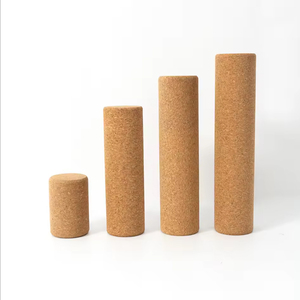 Individuelle Logo Naturkork Massagerolle Unregelmäßig Geformte Yoga Erdnussrolle Eigenmarke - Product Image 4