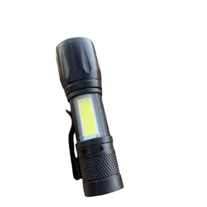 Ingebouwde Batterij XP-G Q5 Zoom Focus Mini Led Zaklamp Lamp Lantaarn 2000Lumen Verstelbare Penlight Waterdicht T6 Led Licht