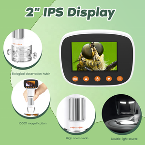 Microlong CM3 Pocket Stereo/Electron <b>Camera</b> 1000X 2-Inch LCD 1080P Digital Inspection <b>Camera</b> LED CM3 <b>Camera</b> - Product Image 4