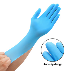 Free Sample Disposable XL Industrial <strong>Laboratory</strong> Dental Nitrile Gloves Waterproof Powder-Free Glove Manufacturer - Product Image 4