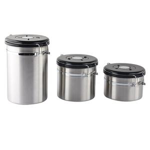 Nouveaux récipients de stockage sous vide professionnels <span class=keywords><strong>Airscape</strong></span>, boîte à café hermétique pour la cuisine avec couvercle - Product Image 5