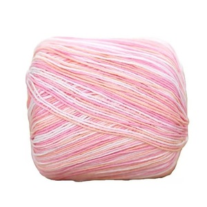 Fil fantaisie recyclé et teint en coton 100% No.3 Pearl Lace Xuefeier 5HZZLS-11 48S pour tricot, tissage et crochet - Product Image 6