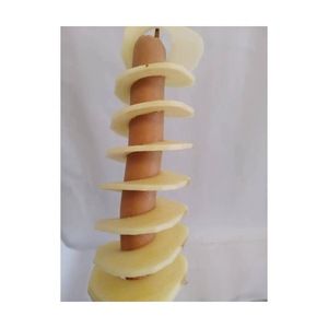 Spring Spiral Potato Chips Machine Home Use Spiral Potato <b>Vegetable</b> Slicer Potato Tower <b>Cutter</b> - Product Image 3