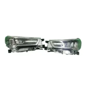 Kit <span class=keywords><strong>de</strong></span> carrosserie pour voitures, accessoires <span class=keywords><strong>de</strong></span> mise à niveau, feux LED pour voitures, phares pour camionnettes Hilux Revo Rocco - Product Image 4