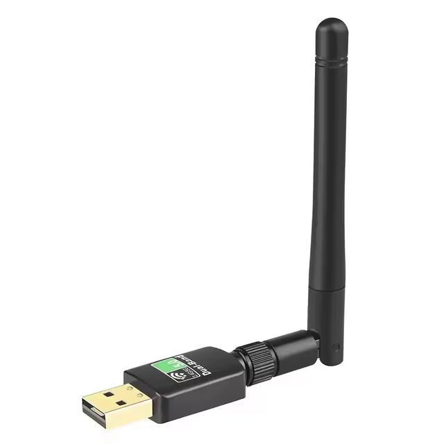 HG RTL8821CU 600Mbps Dual Band 2.4Ghz/5.8Ghz External Wireless network Card Mini USB Wifi Dongle for PC Laptop