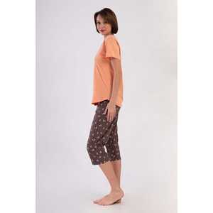 Combinaison de nuit ovale à manches courtes et col rond pour femme, taille XXL - Product Image 2