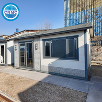 Maison préfabriquée au design moderne, structure en acier galvanisé, maison modulaire, maison capsule de luxe pour le camping