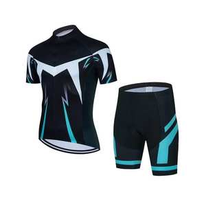 ชุดเสื้อเจอร์ซีย์และกางเกงปั่นจักรยานสำหรับผู้ชายแบบน้ำหนักเบาสำหรับฤดูร้อน ออกแบบมาเพื่อการขี่จักรยานในสภาพอากาศร้อนและระยะทางไกล - Product Image 1