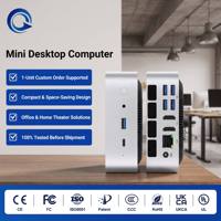 Mini PC de point de vente (PDV) Intel Core i3-1215U 16 Go DDR5 PCIe NVMe SSD Triple 4K WiFi 6 BT5.2 Ordinateur de bureau compact PC de jeu en gros