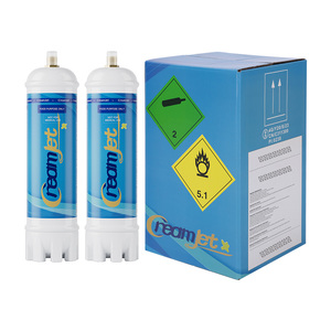 Bouteille de gaz CO2/N2 jetable Creamjet US Spot haute pression pour crème fouettée, outils à dessert, cylindre de gaz - Product Image 1