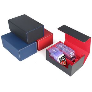 Boîte de rangement magnétique FX pour cartes, 2 rangées, pour jeux de cartes sportifs, TCG, Magic the Gathering - Product Image 2