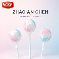 Sucettes Dextrose Dures Sans Sucre Certifiées Casher, Bonbons Aromatisés aux Fruits sur Bâtonnet en Sachet, Logo Personnalisé OEM, Vente en Gros
