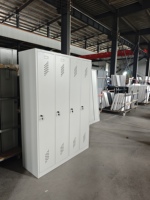 Armoire de rangement en acier personnalisée, casier métallique pour vêtements, armoire pour le personnel