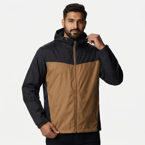 <b>Men's</b> New Arrival <b>Black</b> Hooded <b>Men</b> <b>Windbreaker</b> Jacket Winter Shiny Quilted Puffer Padded Thick High Street Style for <b>men</b> - Product Image 1