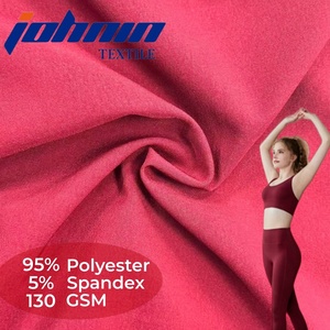 Tissu extensible 4 directions, respirant, 130 g/m², 95 % polyester, 5 % élasthanne, pour pantalons de yoga, vêtements de sport, fabrication directe, OEKO <span class=keywords><strong>TEX</strong></span> - Product Image 1