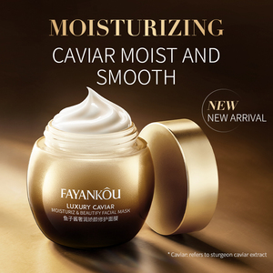 FAYANKOU Vente en gros de cosmétiques de beauté, masque facial personnalisé raffermissant et réparateur à l'extrait de caviar pour la beauté - Product Image 5