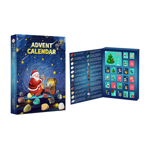 Compte à rebours personnalisé 24 jours Calendriers <span class=keywords><strong>de</strong></span> <span class=keywords><strong>l</strong></span>'<span class=keywords><strong>Avent</strong></span> avec pierres minérales précieuses Emballage <span class=keywords><strong>de</strong></span> boîte-cadeau en cristaux <span class=keywords><strong>Calendrier</strong></span> <span class=keywords><strong>de</strong></span> <span class=keywords><strong>l</strong></span>'<span class=keywords><strong>Avent</strong></span> en cristal - Product Image 4