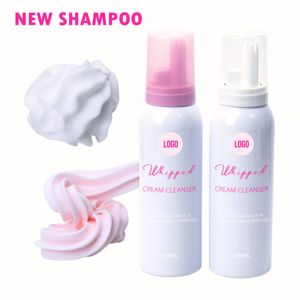 Champú <span class=keywords><strong>de</strong></span> Crema Batida Vegano Sin Lágrimas para Extensiones <span class=keywords><strong>de</strong></span> Pestañas OEM Marca Privada 100ml - Product Image 1