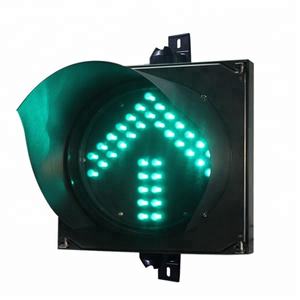 Croix rouge de lumière simple de trafic de produit direct d'usine et flèche verte 200 mm à vendre - Product Image 3