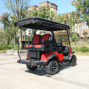 עגלת גולף חשמלית מותאמת אישית עם 4 מושבים, נוחה במיוחד, עגלת גולף חשמלית עם סוללת ליתיום, למכירה, באגי - Product Image 3