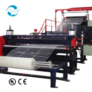 Plastic draining net production line, HDPE mesh making equipment plastic making machine