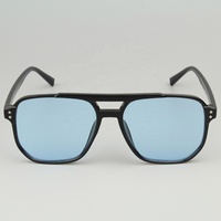 2025 pas cher surdimensionné rond carré lunettes de soleil pour femmes nouvelle marque de mode lunettes de soleil femme noir blanc rayure élégant nuances