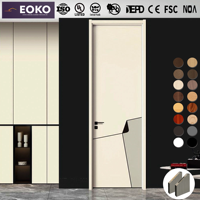 Porte intérieure moderne en MDF pré-montée EOKO – Prix de gros pour les constructeurs