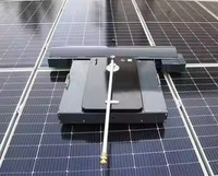 Robot drone de nettoyage de panneaux solaires TD PV avec modes de nettoyage à sec et à l'eau, temps de travail de 3/4 heures, télécommande