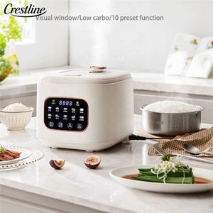 3L Rice Cooker - 10-in-1 Multi-Functional, Healthy Low Sugar Cooking, for Family Use Rice Cooker Mult - Product Image 3