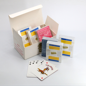 Cartas de Póker Personalizadas con Diseño a Medida, Papel Azul Estándar, Juego de 8 Mazos, Acabado Brillante y Duradero - Product Image 3