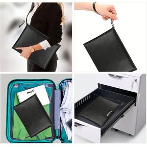 Small Middle Large Size Fireproof and Waterproof <b>Document</b> & Money <b>Bags</b> Best Selling Filing Products - Product Image 6