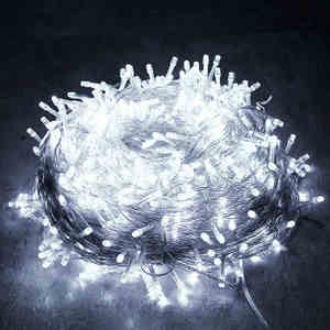 <span class=keywords><strong>Led</strong></span> ngoài trời trang trí 10m dây đồng ánh sáng chuỗi không thấm nước IP44/65 màu trắng ấm cho đám cưới trong nhà lễ hội Giáng sinh - Product Image 2