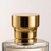 Capsules de parfum de luxe en acier inoxydable et zamac, finition chrome noir, usinage CNC par électroérosion à fil pour usinage, brochage et perçage