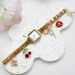 <span class=keywords><strong>Orologio</strong></span> al Quarzo da <span class=keywords><strong>Donna</strong></span> con Cinturino Modulare Quadrato in Acciaio Inossidabile, Stile Europeo e Americano, Ecologico, Vendita all'Ingrosso - Product Image 3