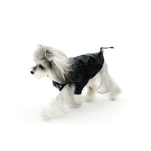 เสื้อแจ็คเก็ตหนัง PU สไตล์มอเตอร์ไซค์สำหรับสัตว์เลี้ยง ทุกขนาด ทุกฤดู กันน้ำ สะท้อนแสง ทนทาน ทันสมัย น่ารัก - Product Image 6