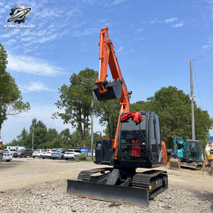 Used Hitachi70 MiniCrawler Excavator 7Ton 0.3m³<b>Bucket</b> Original Japan Brand <b>Small</b> Construction Excavator Low Hours Good Condition - Product Image 3
