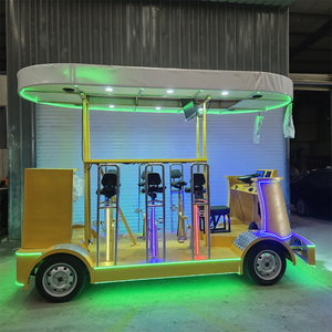 Mini <span class=keywords><strong>limusina</strong></span> eléctrica para 9 pasajeros, autobús personal ecológico para turismo y excursiones, coche de <span class=keywords><strong>fiesta</strong></span> para turismo - Product Image 4