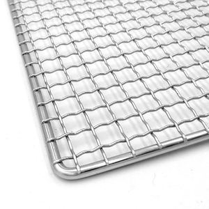 Grille de barbecue en acier inoxydable en gros avec poignée pour la cuisson, le fumage, la grillade au charbon et la rôtisserie - Product Image 2