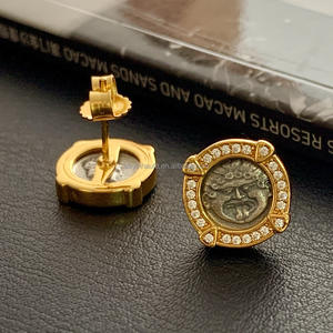 Pendientes de Plata de Ley 925 con Delicada Gema de Moissanita, Joyería Fina de Lujo Ligero, Regalo de Boda, Tendencia Actual para Mujer - Product Image 3