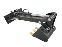 Accesorio de Excavadora Confiable, Pala Telescópica de Brazo Único M-DRG para Minicargadora