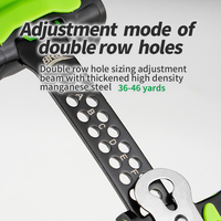 BRS-S1B Crampons à glace en acier, 14 dents, imperméables, durables, antidérapants, pour la glace et la neige