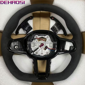 <span class=keywords><strong>Volante</strong></span> deportivo de cuero negro piano para BMW G20 G22 G80 G82 G87 G26 <span class=keywords><strong>G29</strong></span> F40 F44 i3 M2 M3 M4 - Product Image 2