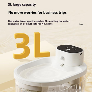 Rechargeable Battery Powered Plastic Intelligent Smart Automatic Pet Water Dispenser for Pets - Product Image 4