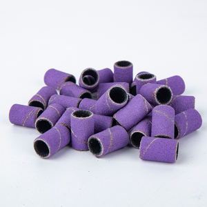 Banda de lijado <span class=keywords><strong>Normal</strong></span> <span class=keywords><strong>Manicura</strong></span> Pedicura 100 unids/caja Púrpura Gris Marrón Colorido Cebra <span class=keywords><strong>Precio</strong></span> al por mayor Banda de lijado Broca para uñas - Product Image 3